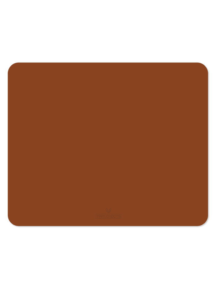 Praktische Bodenmatte Hochstuhl Spielmatte 110 cm x 95 cm Braun