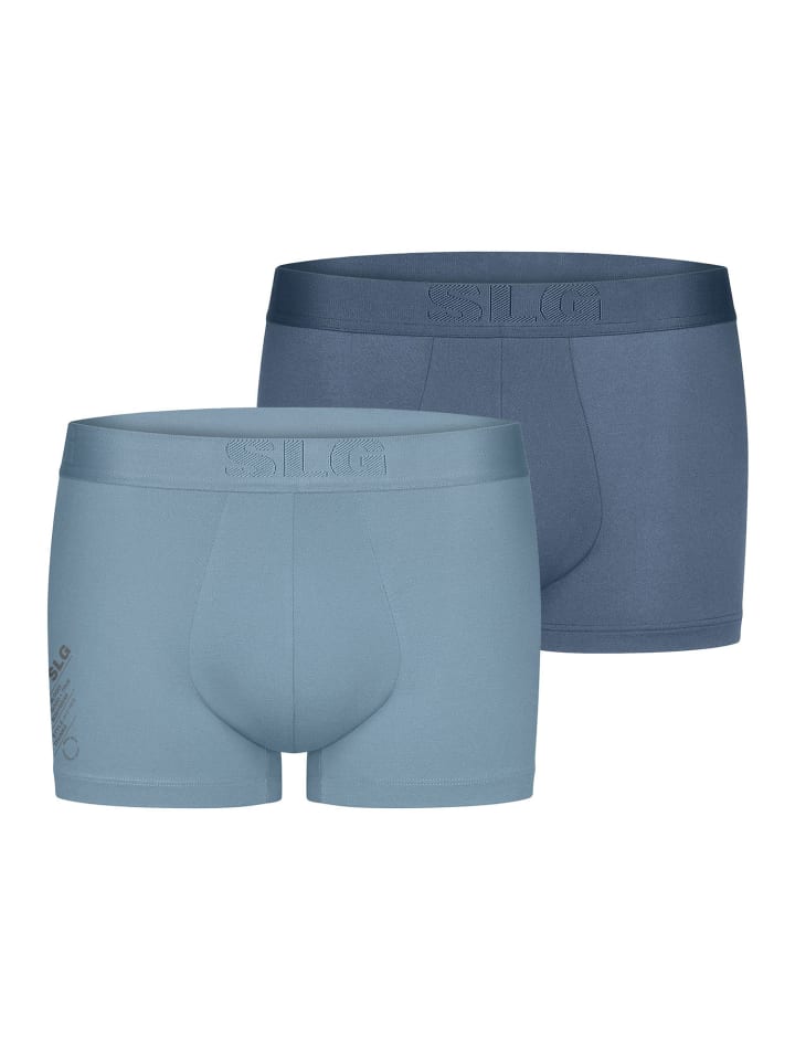 Retro Boxer Base Soft in BLUE - LIGHT COMBINATION