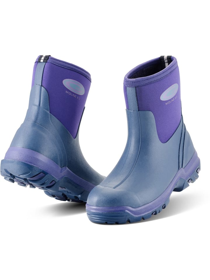 Gummistiefel "Midline Mid Height Wellies" in Lila
