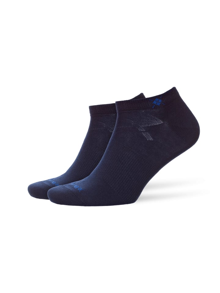 Sneaker-Socken Doppelpack in Marine