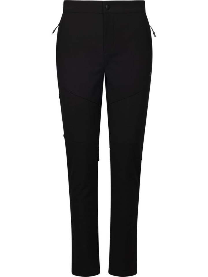 Stoffhose "Edziz Softshell Trouser Tp-75" in Schwarz