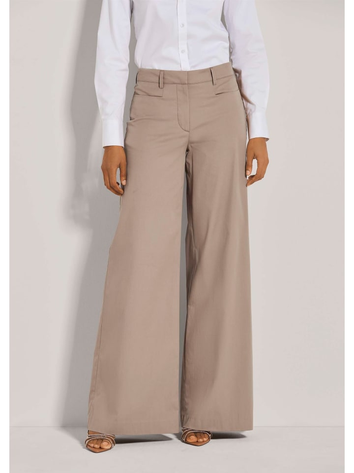 Weite Hose mit Taschen in berber
