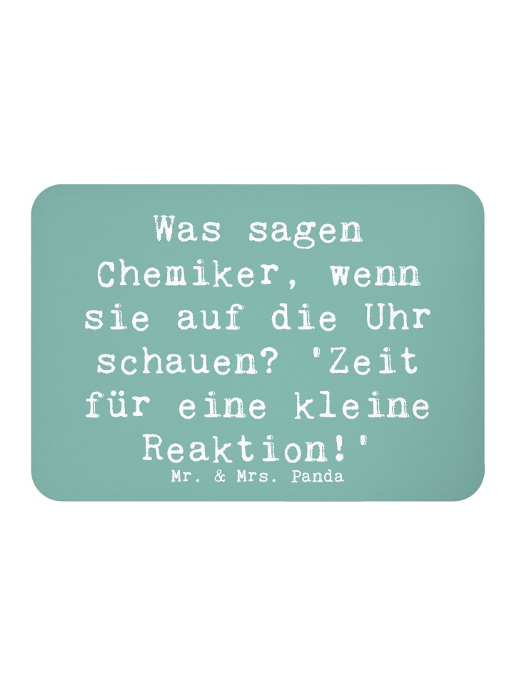 Pinnwand Magnet Spruch Chemiker Reaktion mit Sp... in Meeresbrise