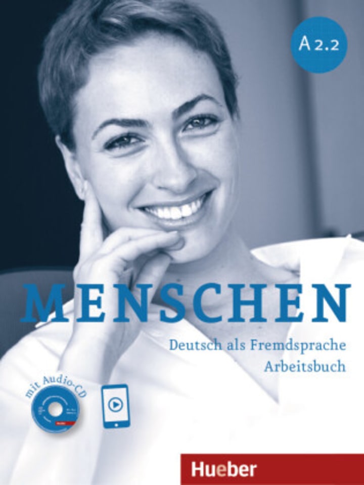 Buch - Menschen - Deutsch als Fremdsprache. Menschen A2.2. Arbeitsbuch mit Audi