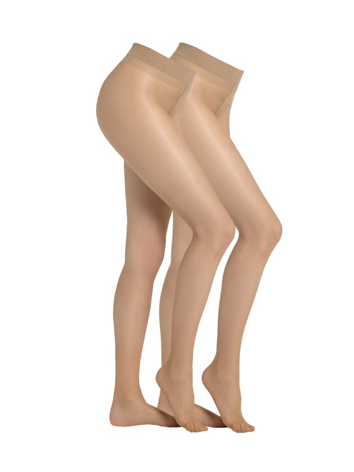 Strumpfhose 2er Pack alabaster