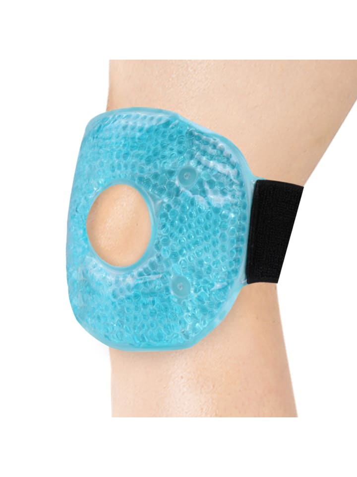 Warm-Kalt-Kniebandage in Blau