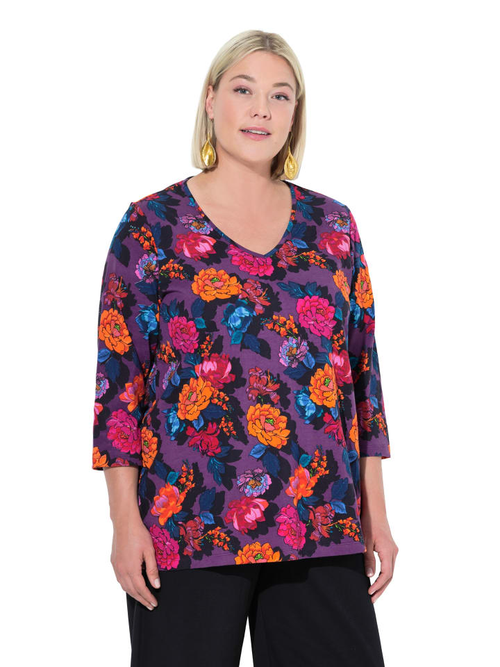 Longshirt in schwarz