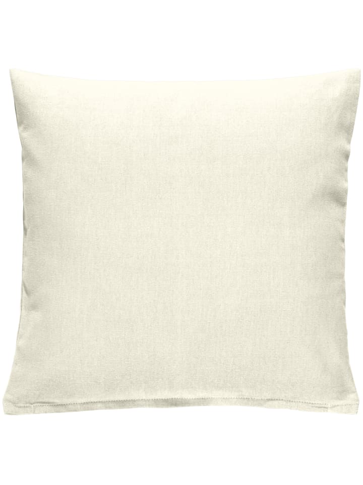 Baumwolle Kissenhülle Tulsa in creme