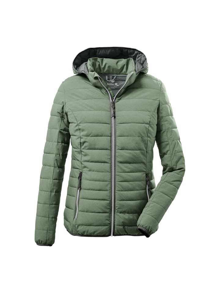 Steppjacke Uyaka in Grün2026