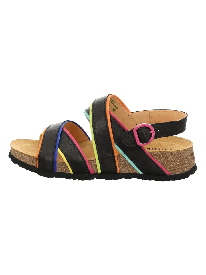 Sandalette in schwarz