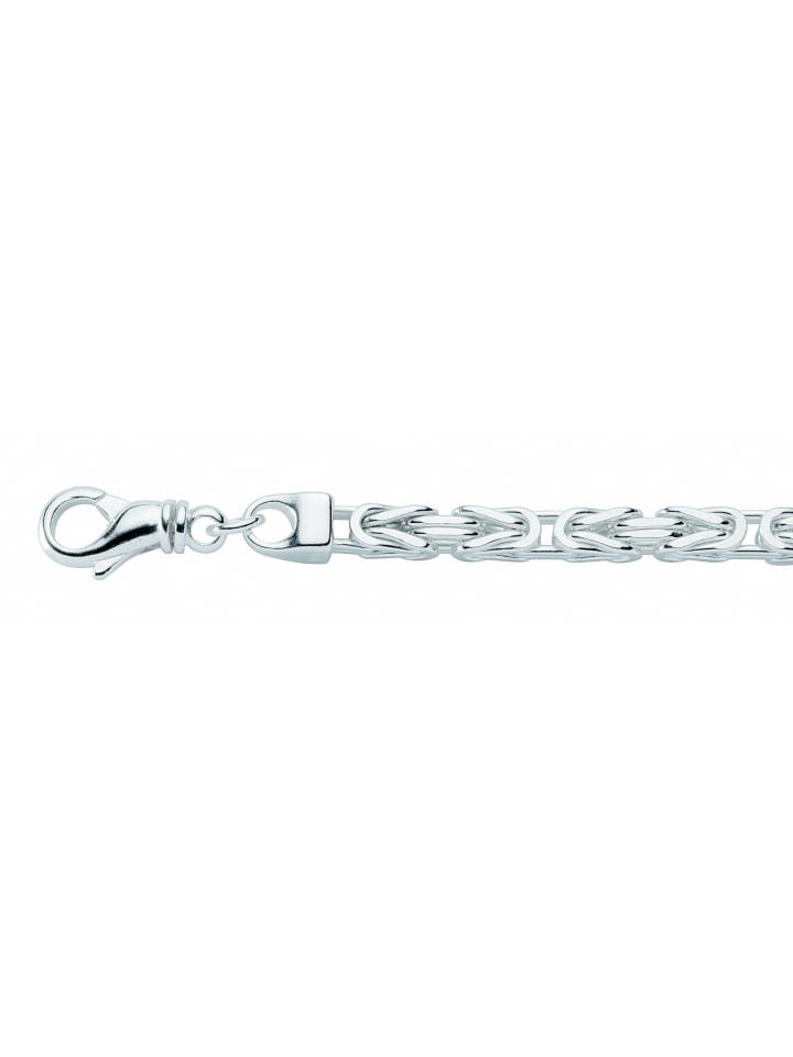 Damen 925 Silber Königskette Armband 21 cm Ø 5,9 mm in silber