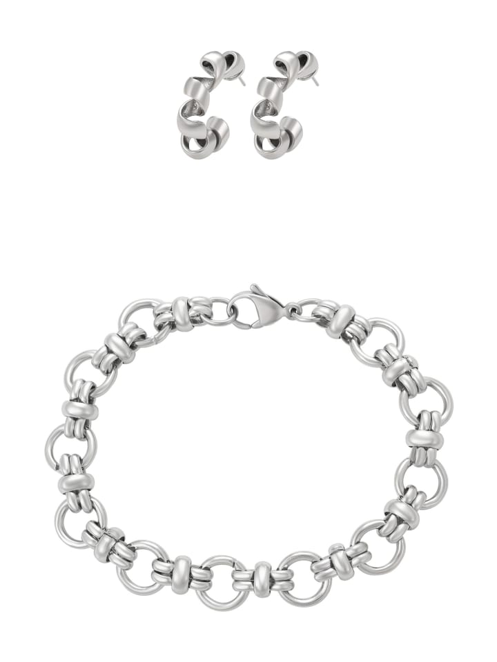 Women Jewelry Set in silver