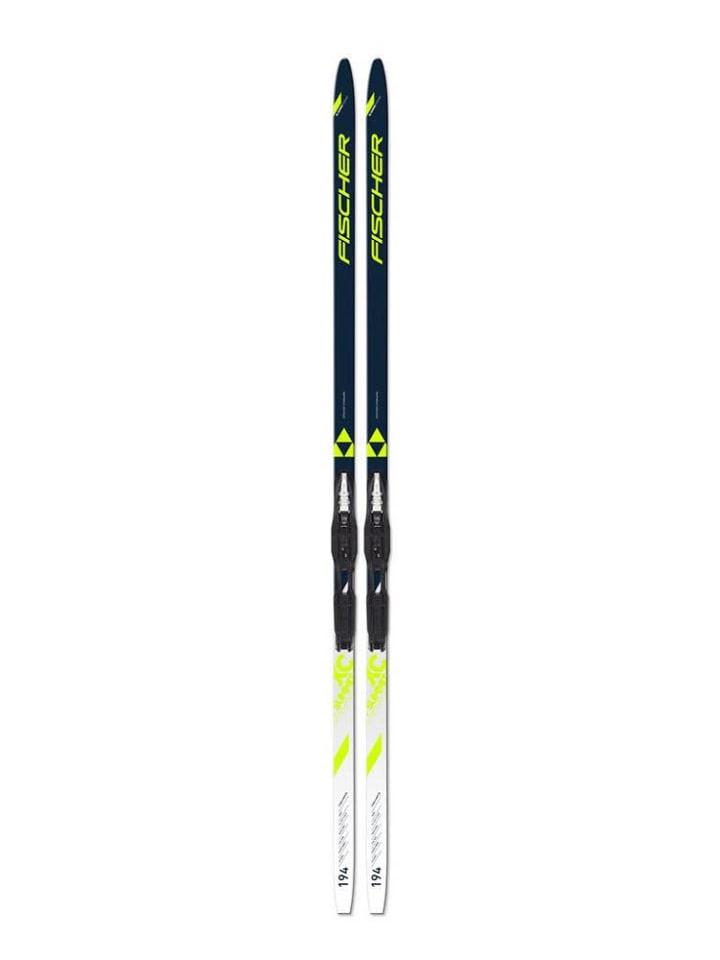 Langlauf Ski-Set in blau