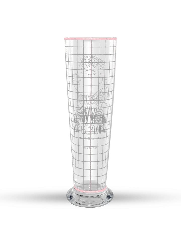Bierglas Seeigel ohne Spruch in Transparent