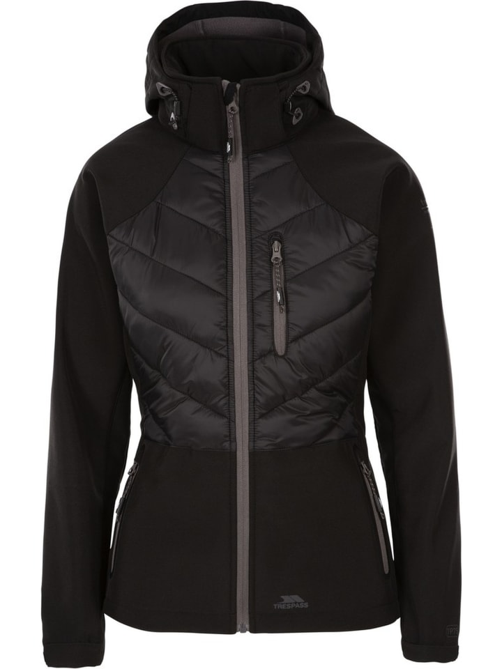 Softshelljacke in Schwarz