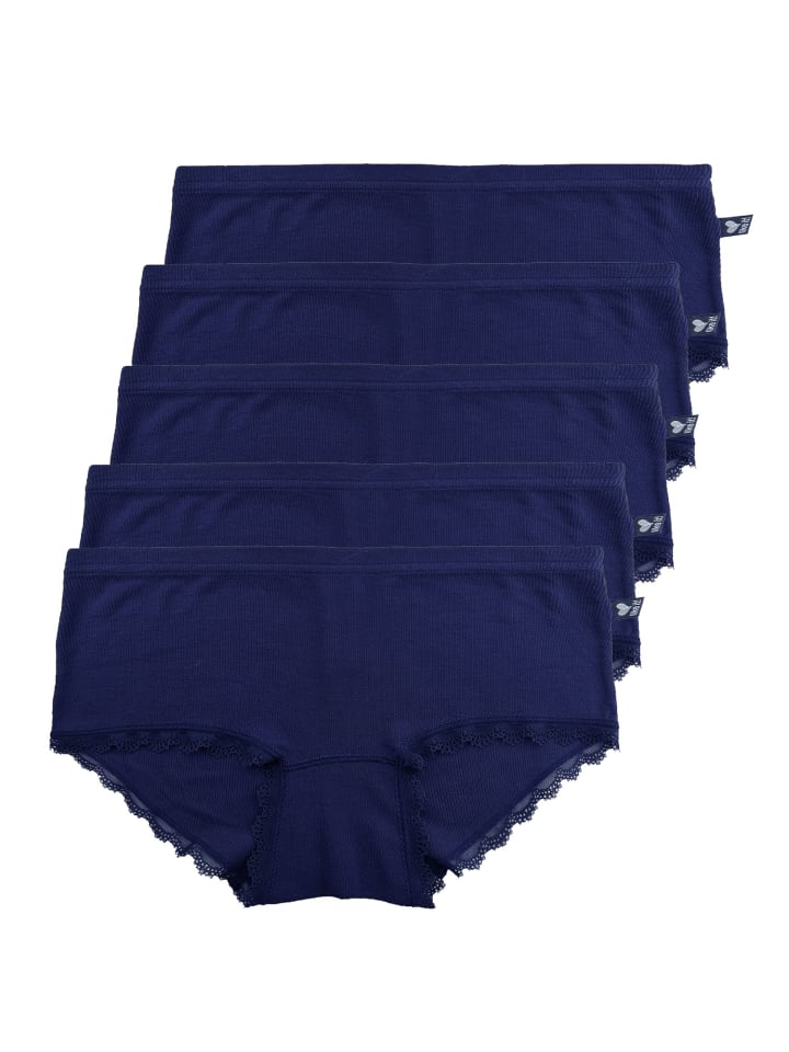 5er Pack Panty in midnight blue