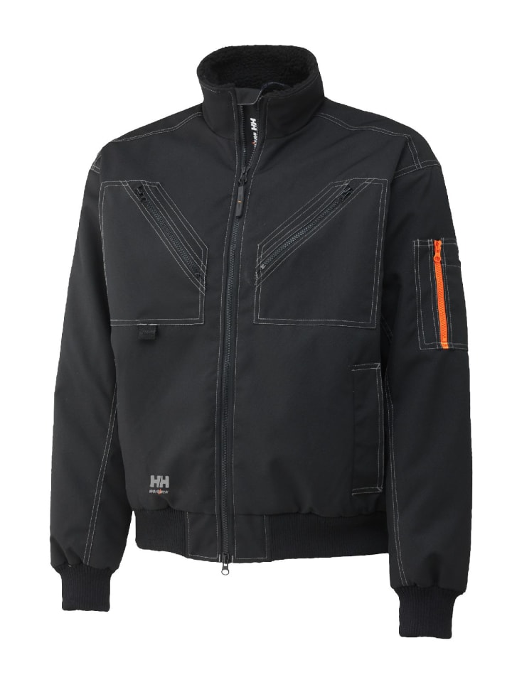 Funktionsjacke "Bergholm" in Schwarz