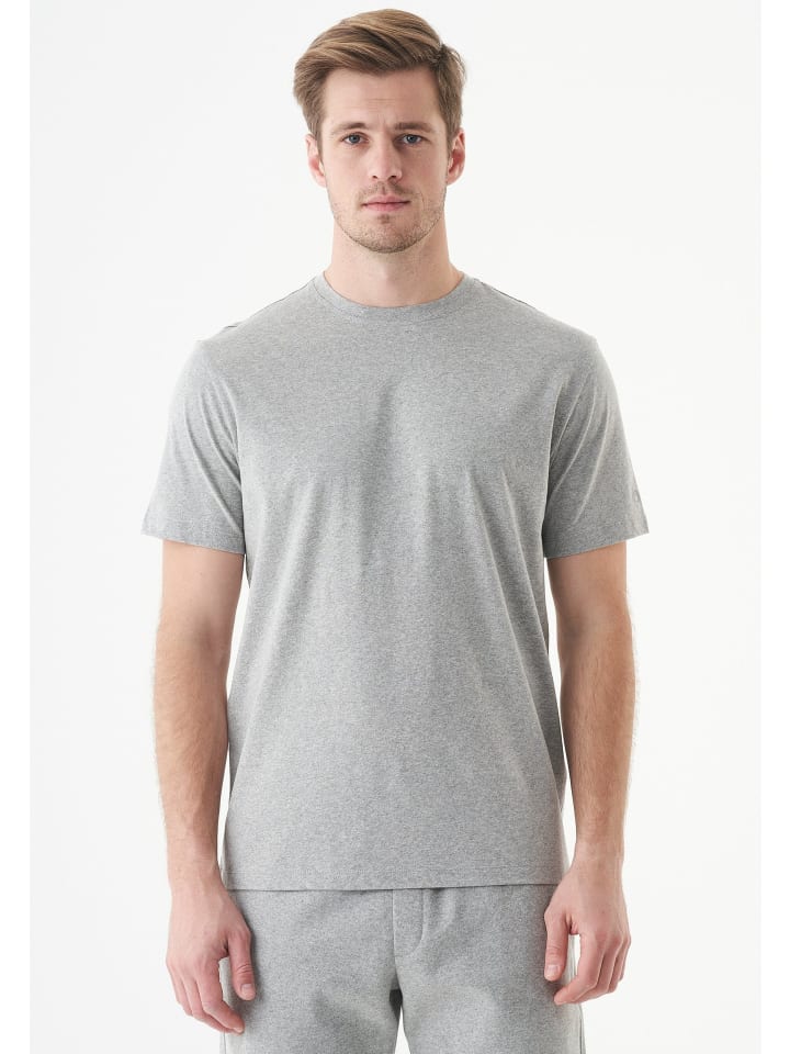 T-Shirt "TILLO" in Grau meliert