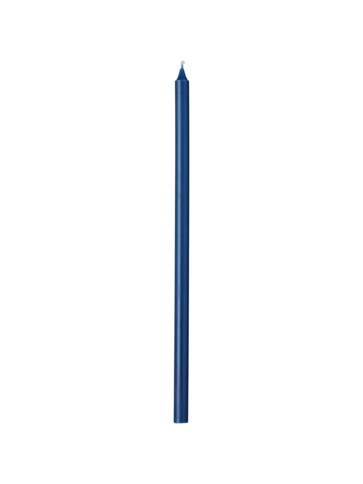 Dünne hohe Kerze 30 cm aus Ø 1,3 cm in cornflower