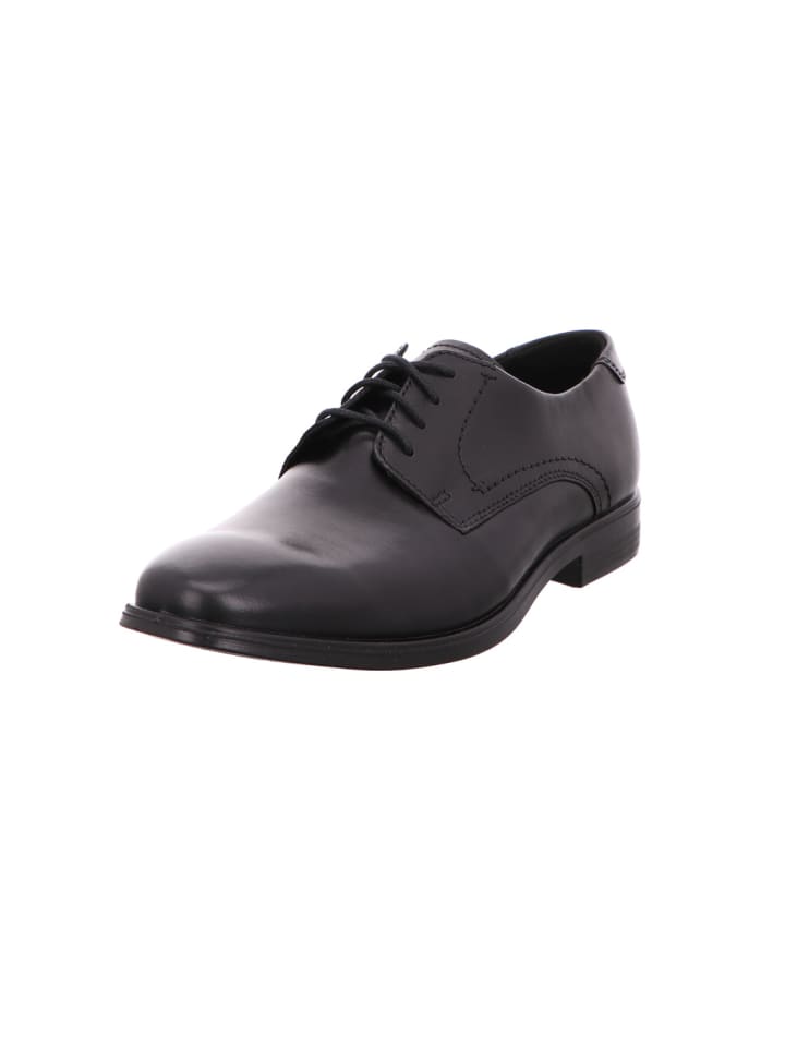 Schnürschuh in schwarz