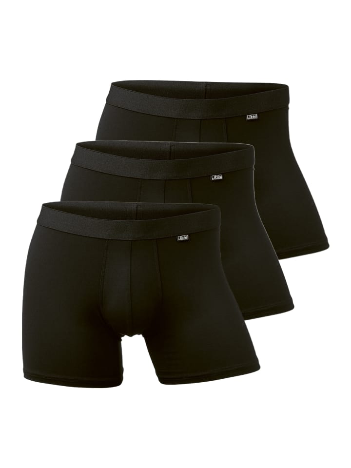 Long Short / Pant Microfiber in Schwarz