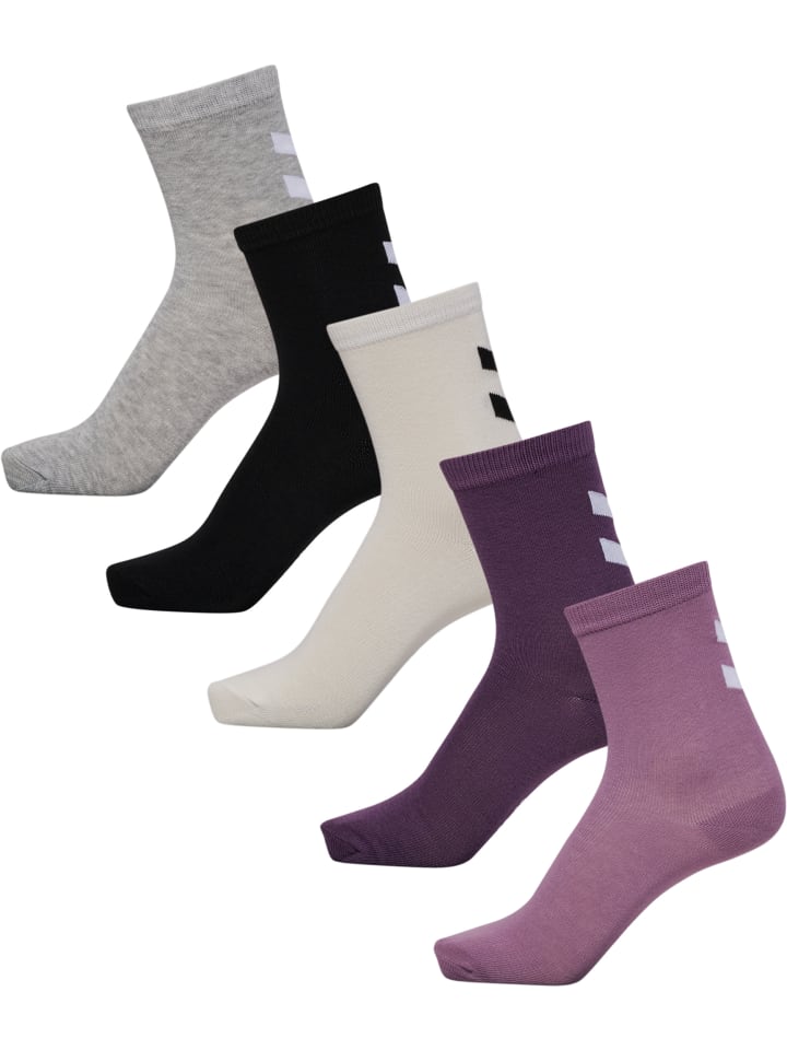 Crew Socken Hmlmake Kinder in BLACK PLUM