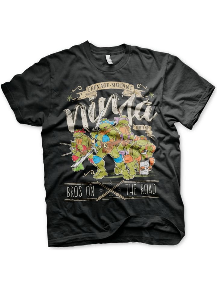T-Shirt in Schwarz