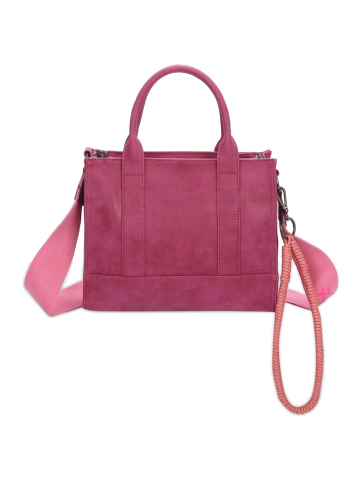 SquareN Vintage Handtasche 20.5 cm true berry