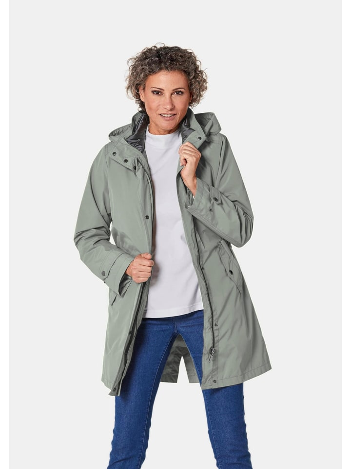 Kapuzenjacke mit 3-in-1-Funktion in baummoos