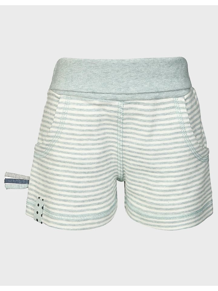 Baby Schlupf-Shorts in Aqua Melange