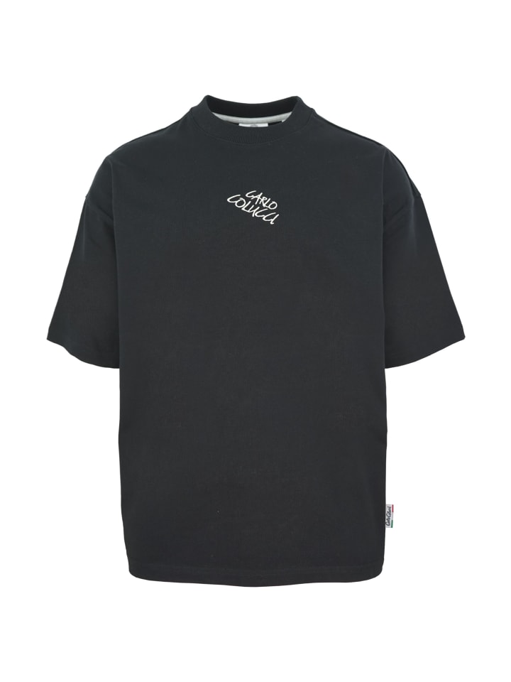 T-Shirt Finetto in Schwarz