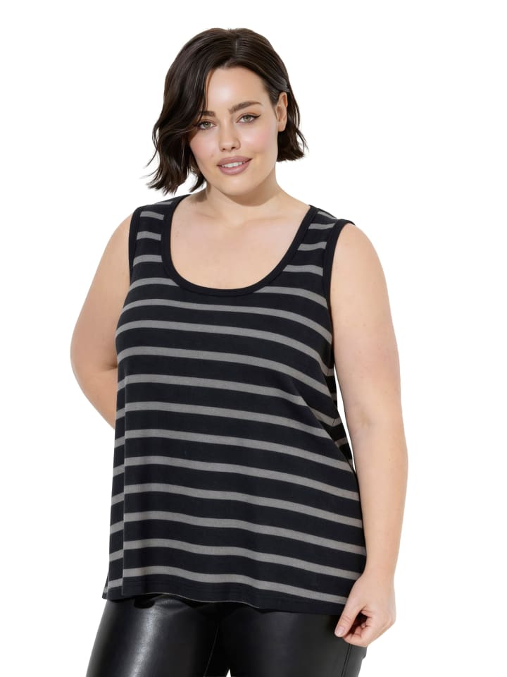 T-Shirt in schwarz