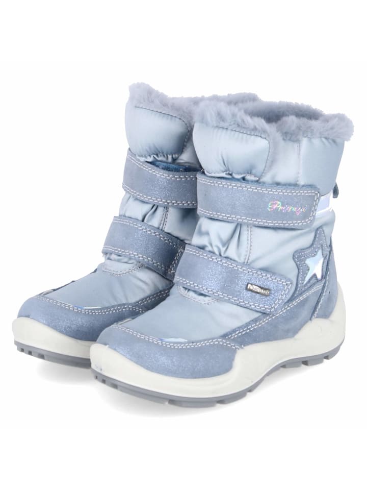 Snowboots in blau
