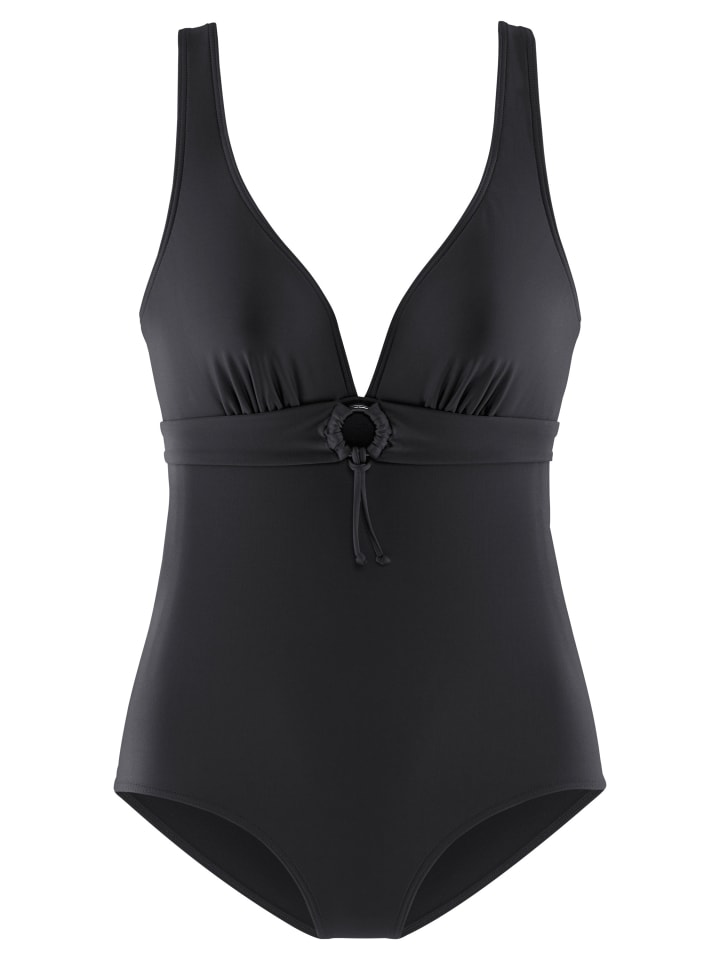 Badeanzug in schwarz