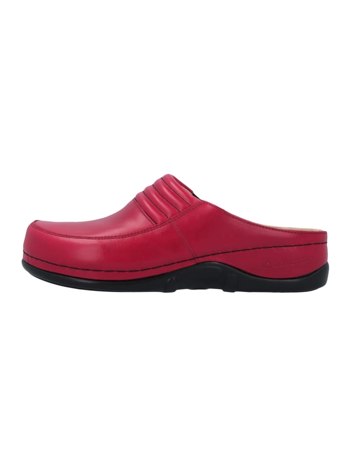 Clogs Victoria in Dunkelrot