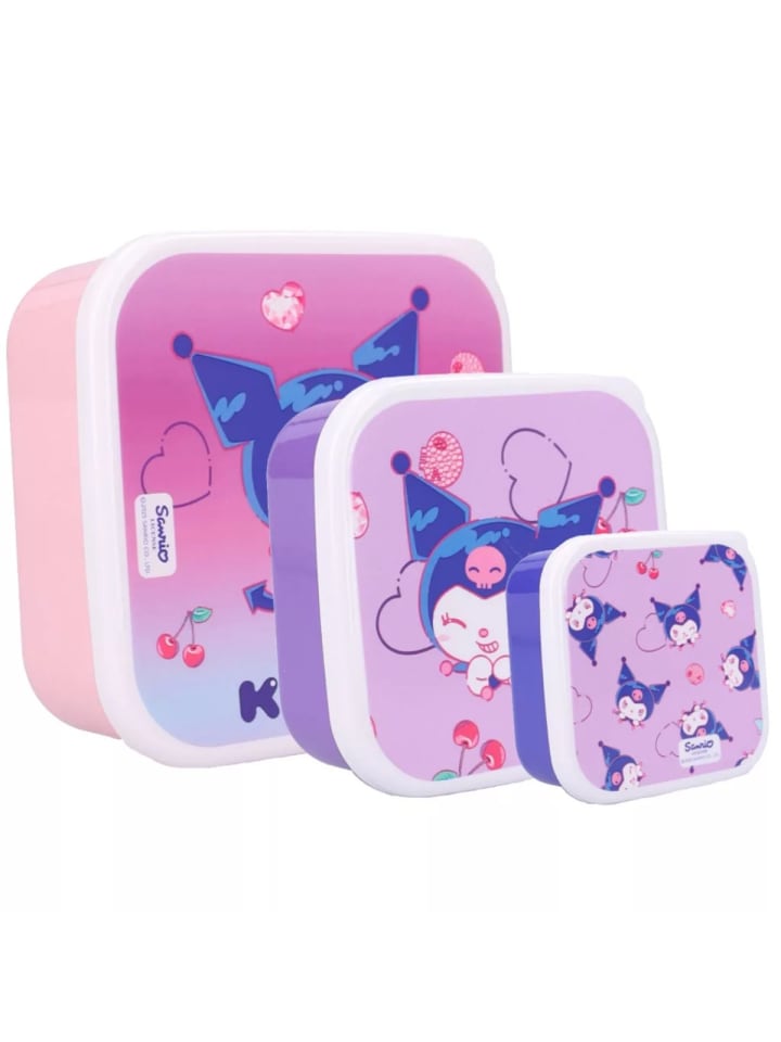 Hello Kitty Kuromi Snackbox (3in1)