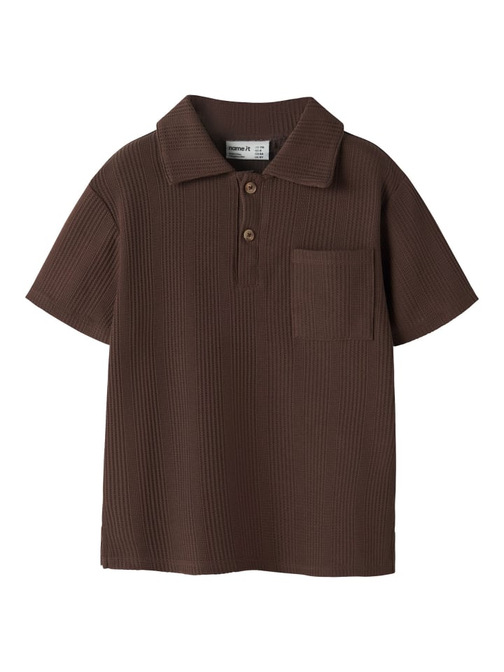 Poloshirt in Chestnut