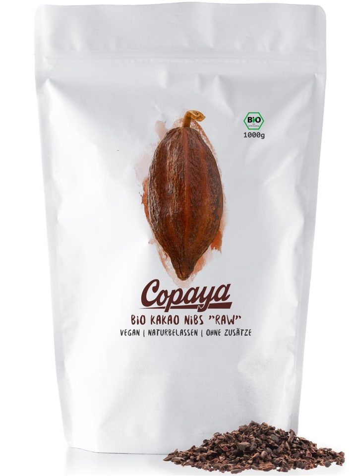 500g Bio Kakaonibs Naturbelassen von Copaya