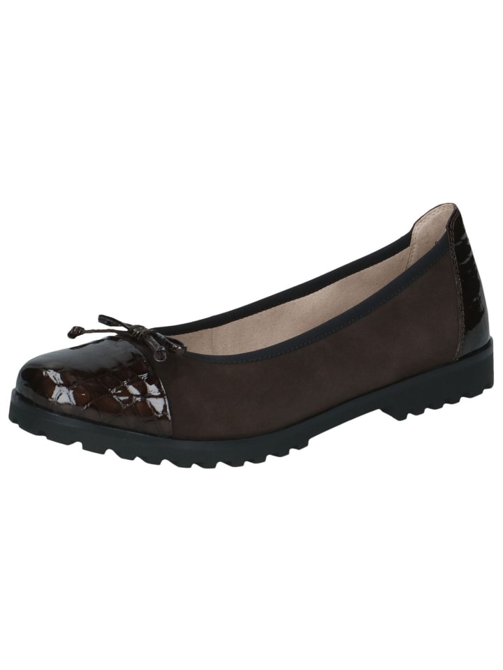 Ballerina in BRN CROCO COMB