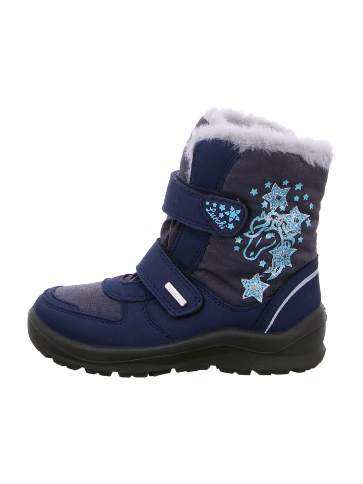 Winterstiefel in Blau