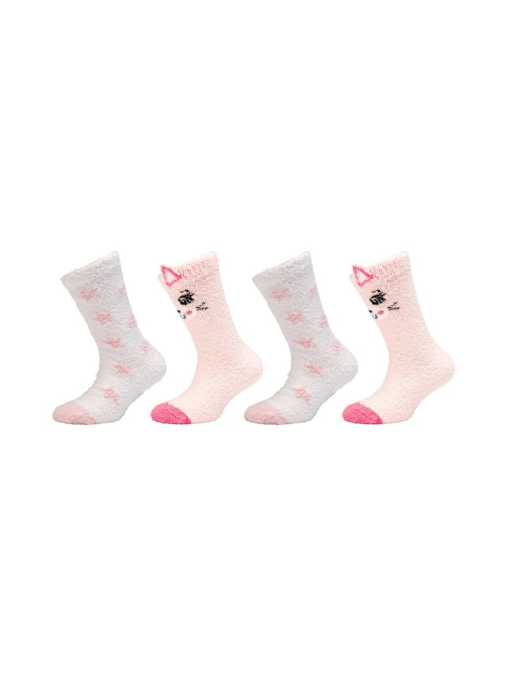 Socken 4er Pack pink dogwood