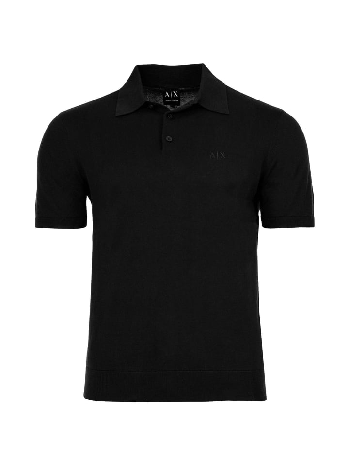 Poloshirt 1er Pack in Schwarz
