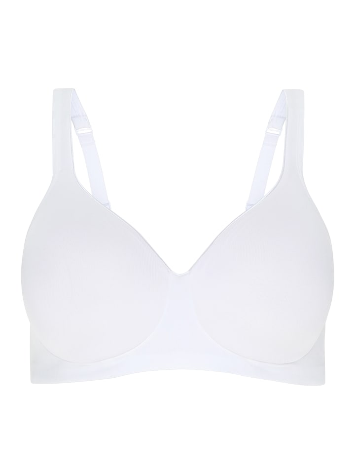 Bügelloser-BH Forever Fit Full Coverage Molded Cup in Weiß