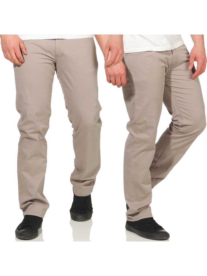 Chino Hose in Beige