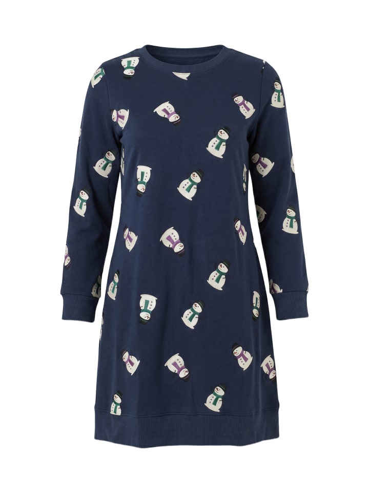 Midikleid in marine