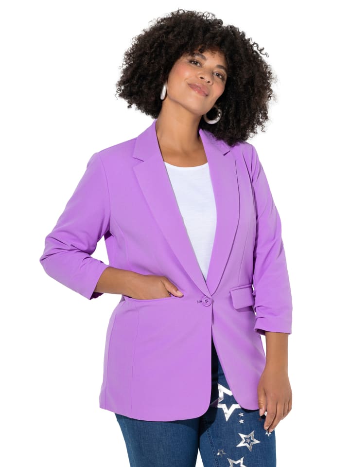 Blazer in violett