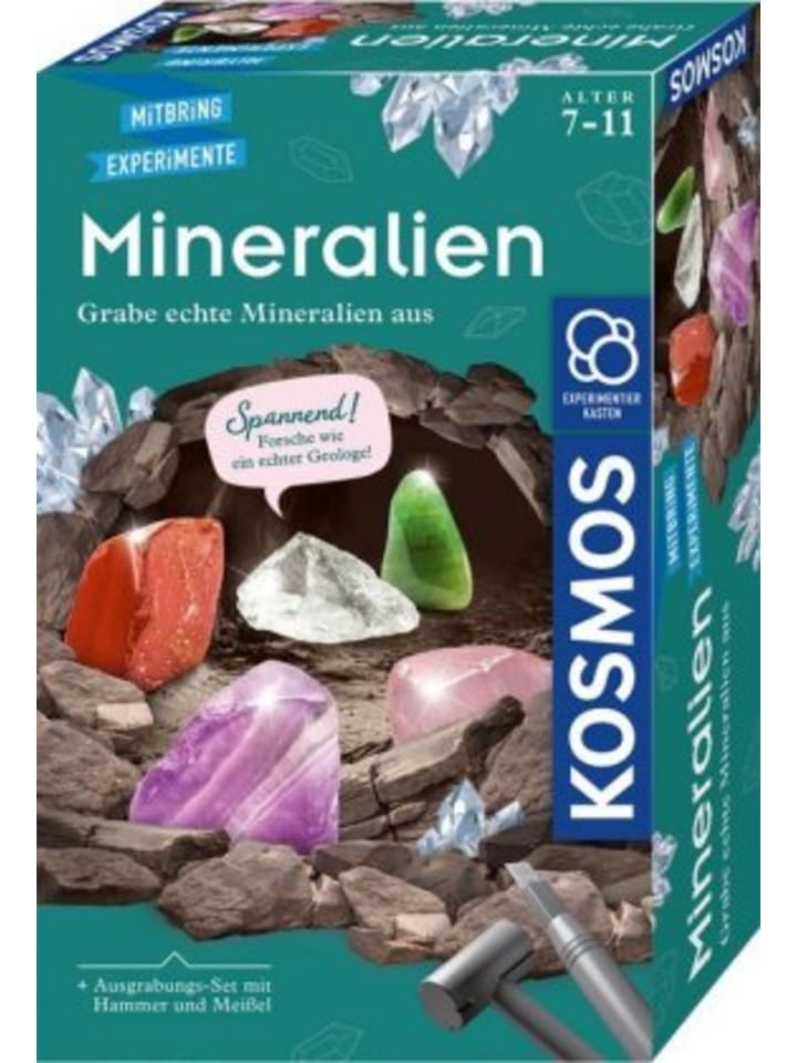 Spiel - Mineralien (Experimentierkasten)