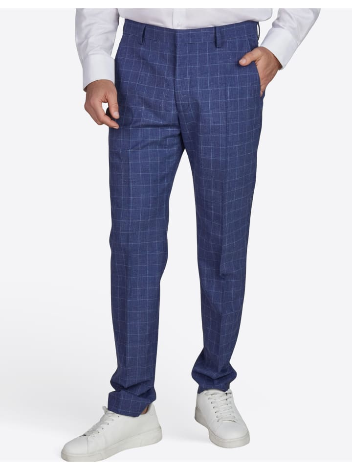 Hose Ray in Navy Peony