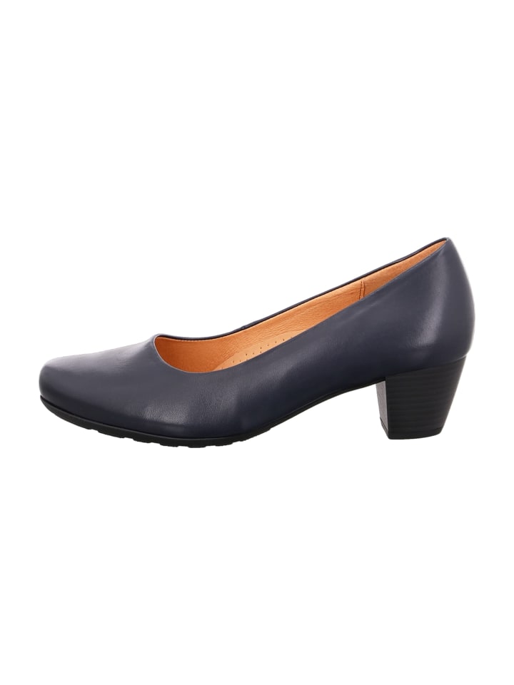 Komfort Pumps in Blau