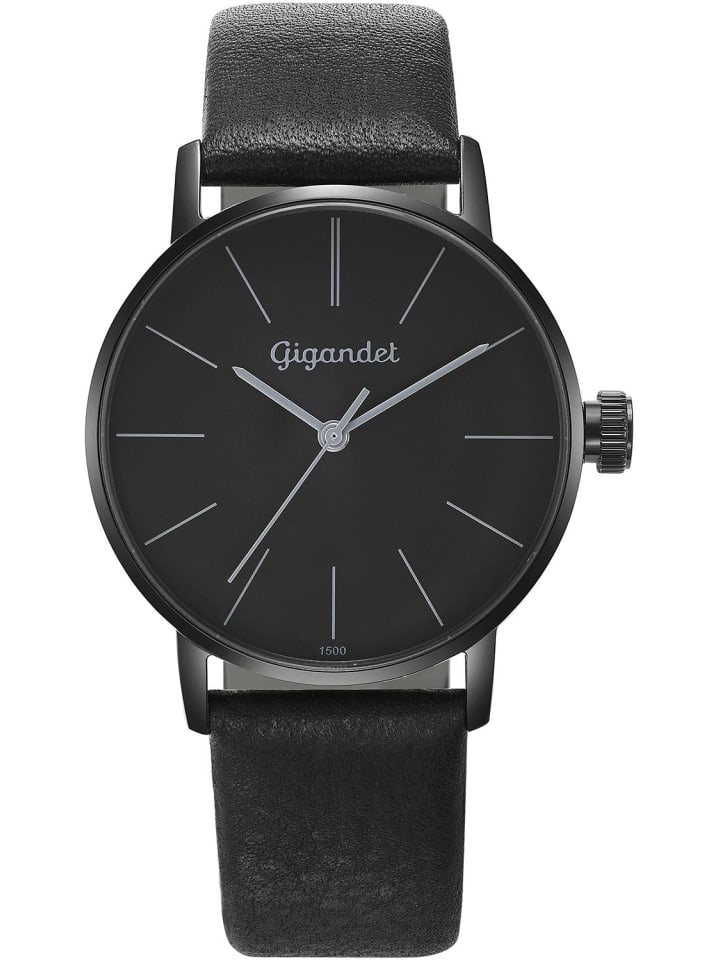 Quarzuhr "MINIMALISM" in Schwarz